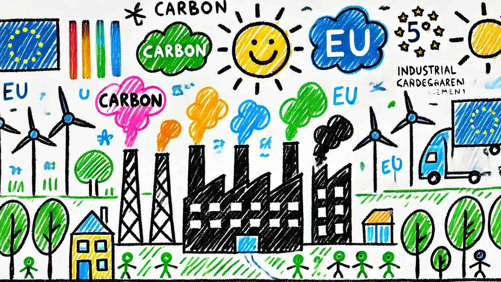 Gebruik maken van koolstof: het ambitieuze plan van Europa voor industrieel koolstofbeheer