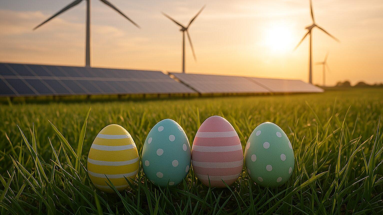 Passez à des Pâques vertes : Énergies renouvelables, efficacité et économies d'énergie !