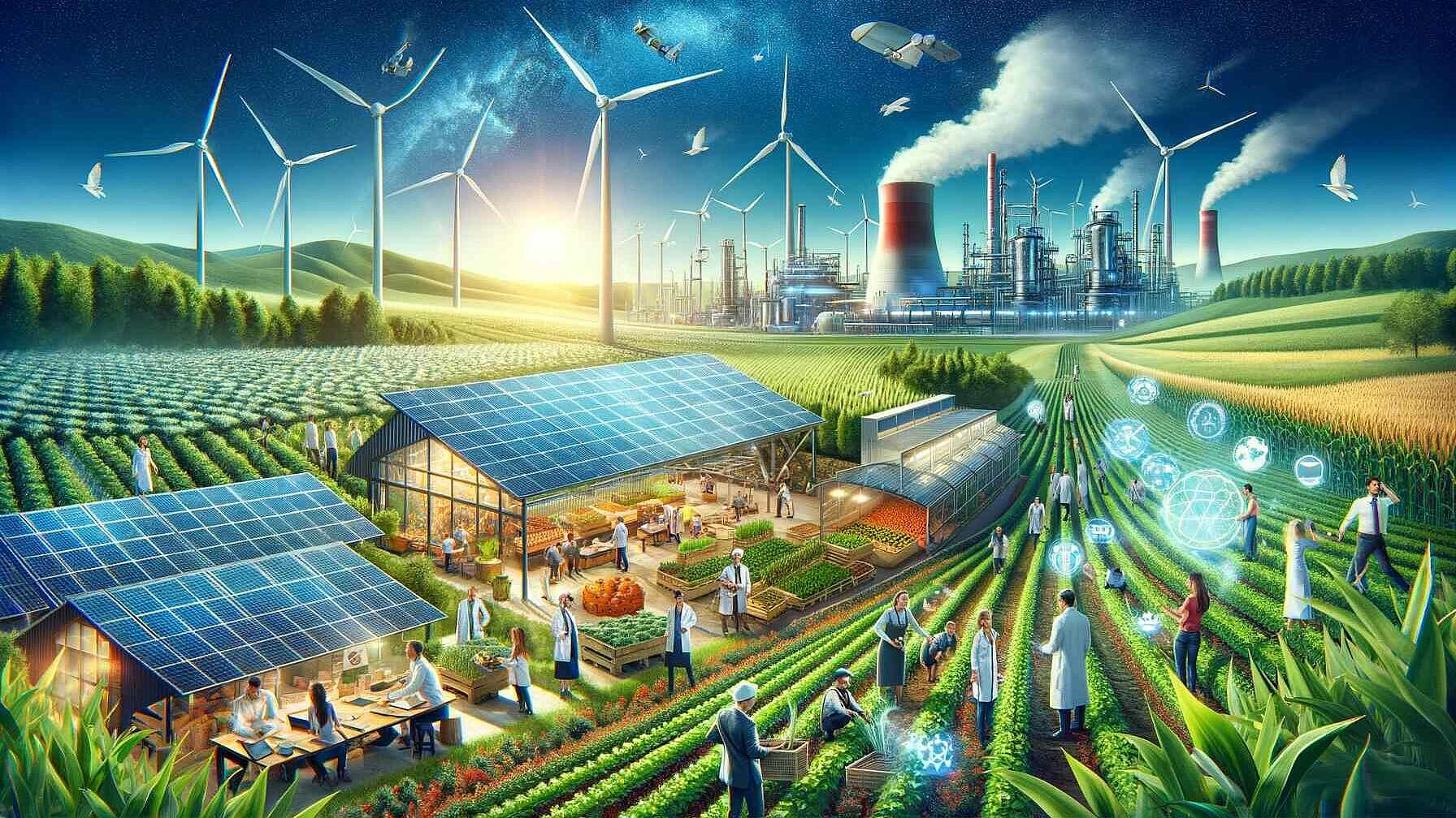 Transformación del sector alimentario mundial: Un camino hacia prácticas energéticamente inteligentes