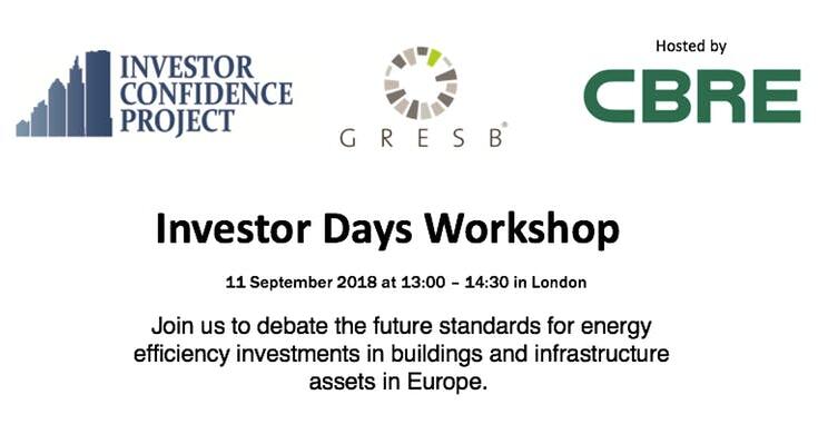 Investor Days Workshop in London the 11th of September 2018