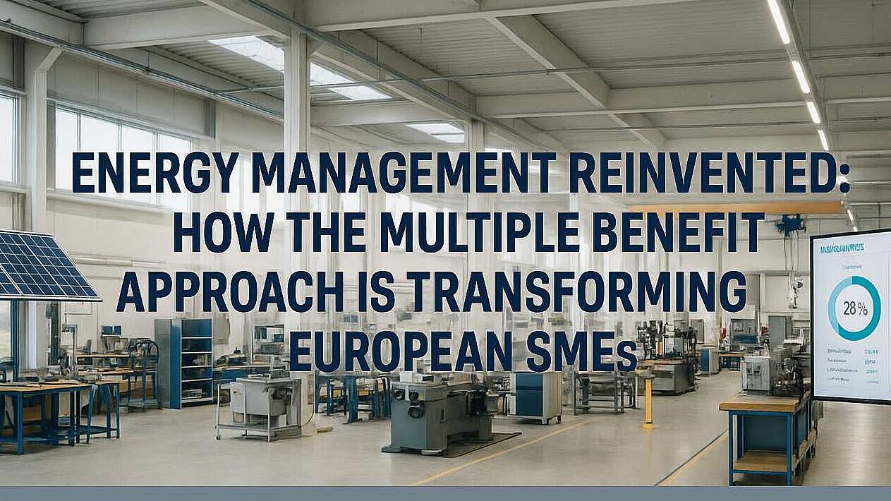 A gestão da energia reinventada: como a abordagem de benefícios múltiplos está a transformar as PME europeias