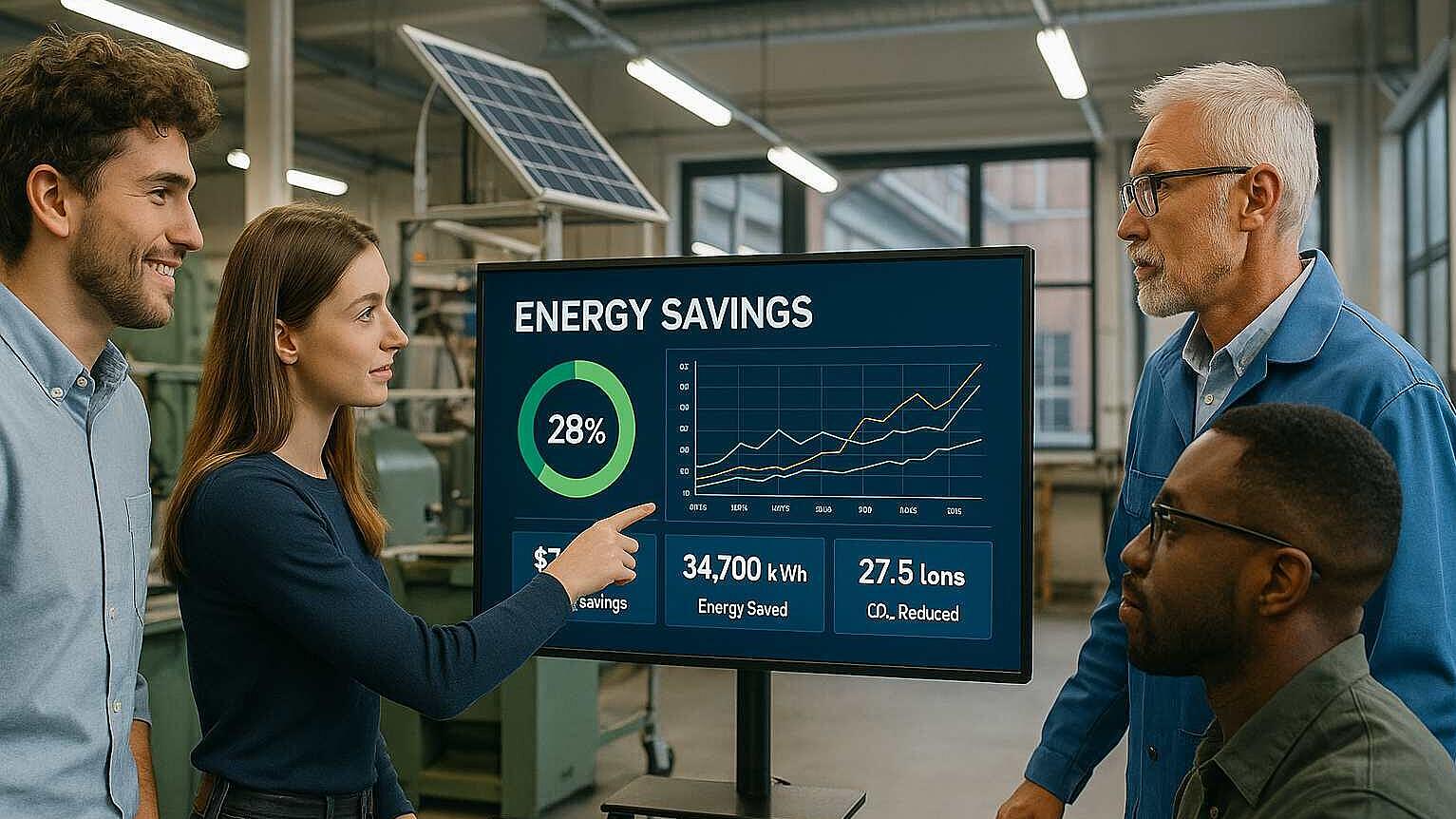 Erschließung der Energieeffizienz in KMU: Lehren aus sieben europäischen Projekten